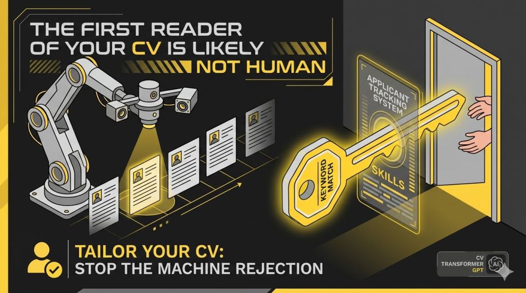 Not getting calls after sending your CV? Learn why generic CVs get ignored by ATS and AI screening tools, and how tailoring your CV to each job post can improve your chances.
